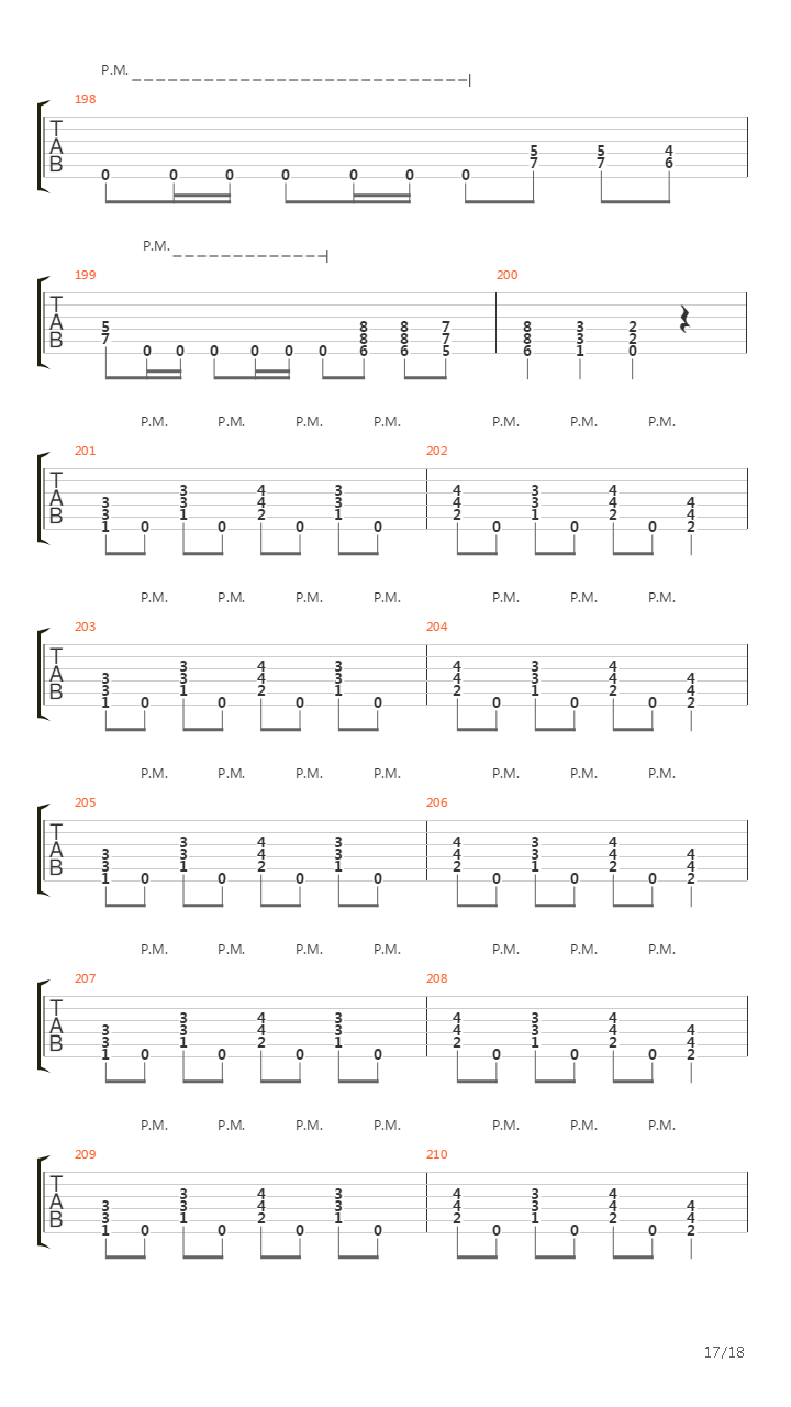 Battery(11)吉他谱