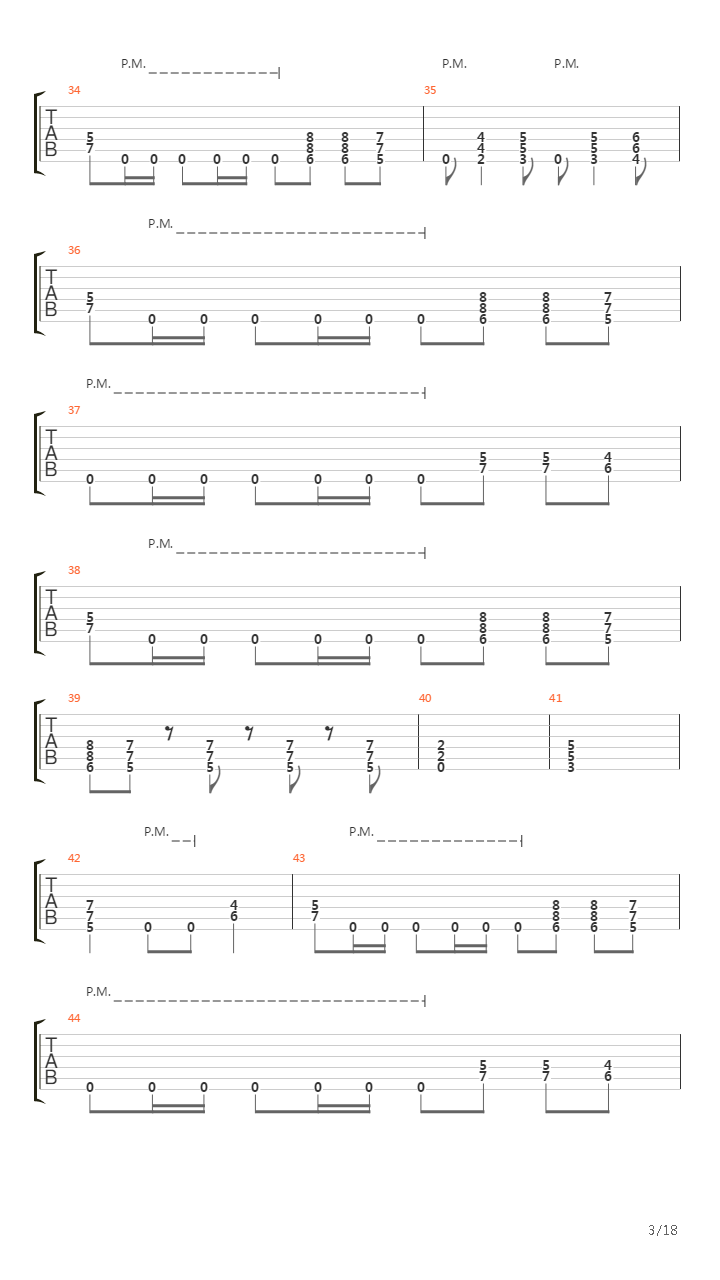 Battery(11)吉他谱