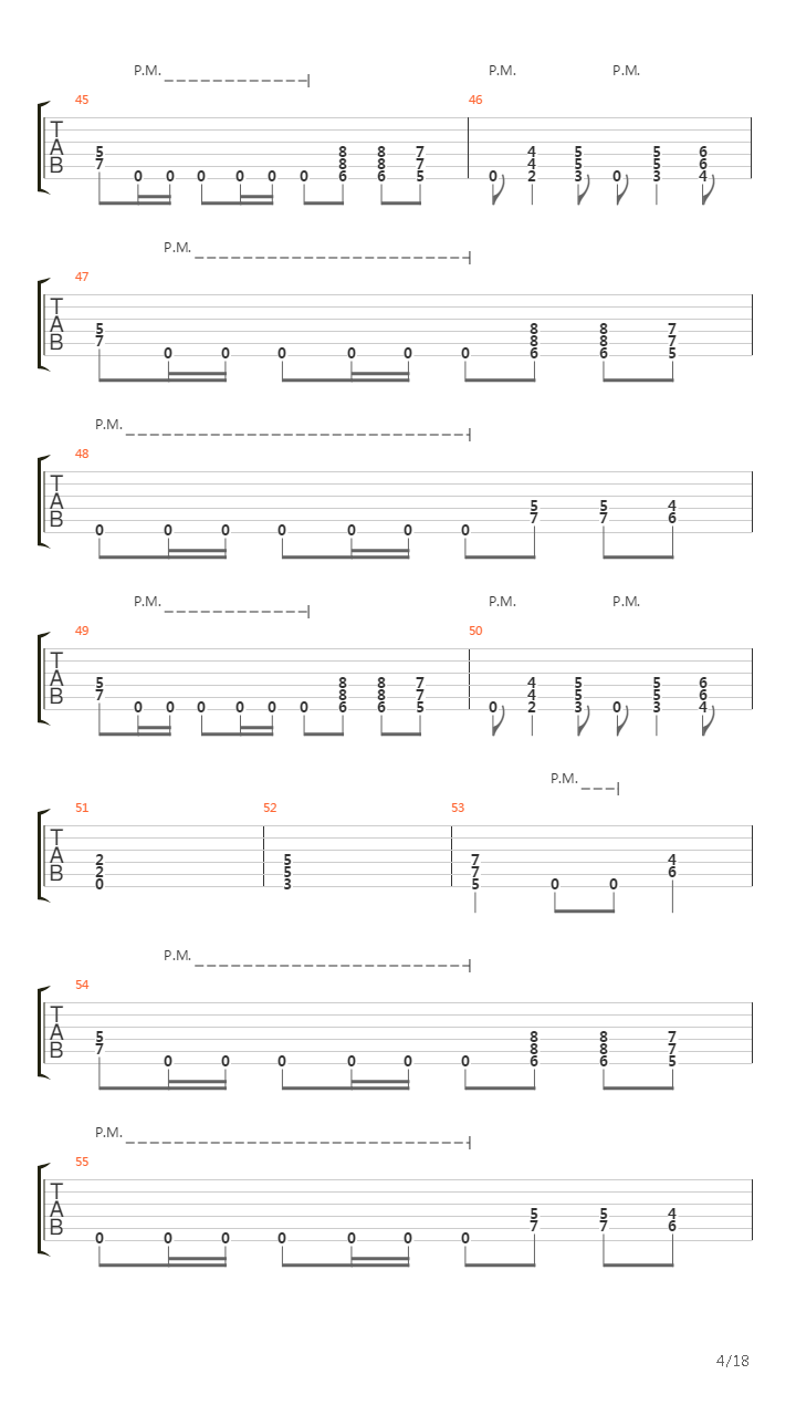 Battery(11)吉他谱