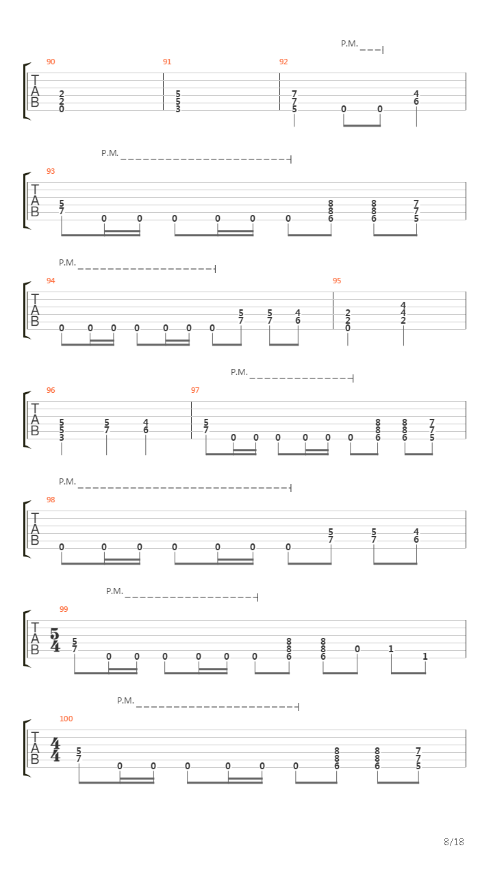 Battery(11)吉他谱