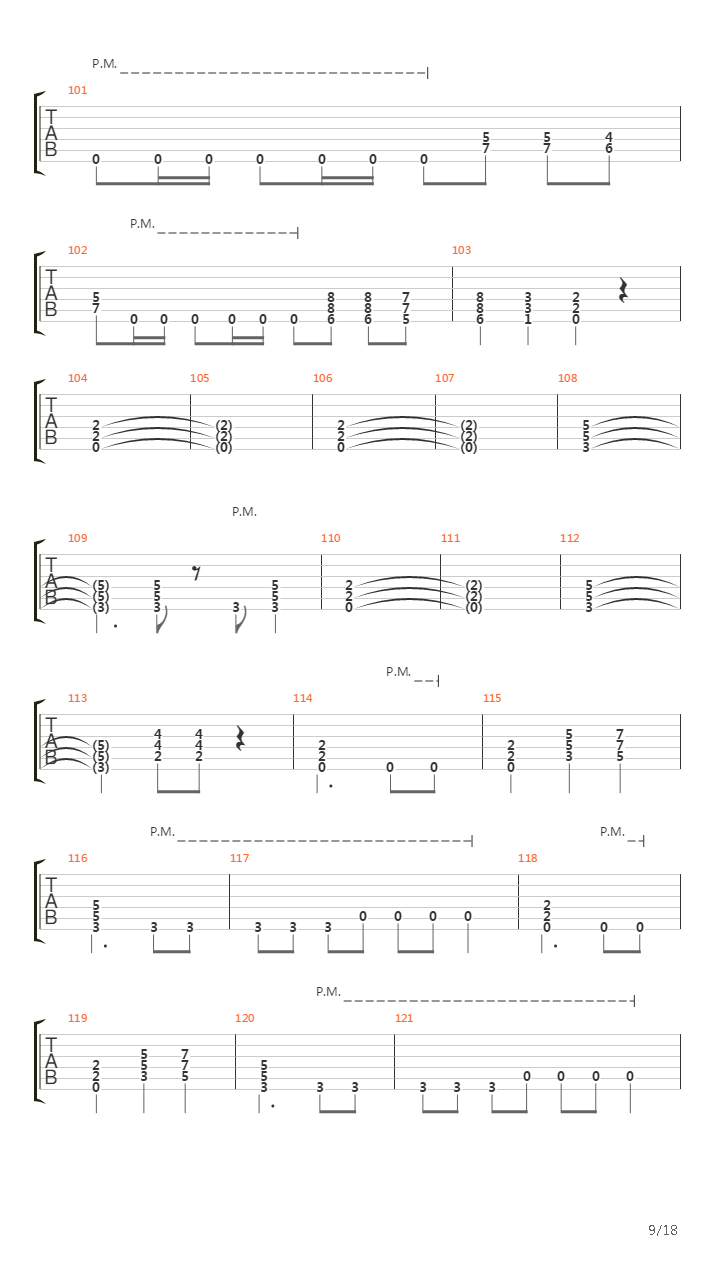 Battery(11)吉他谱