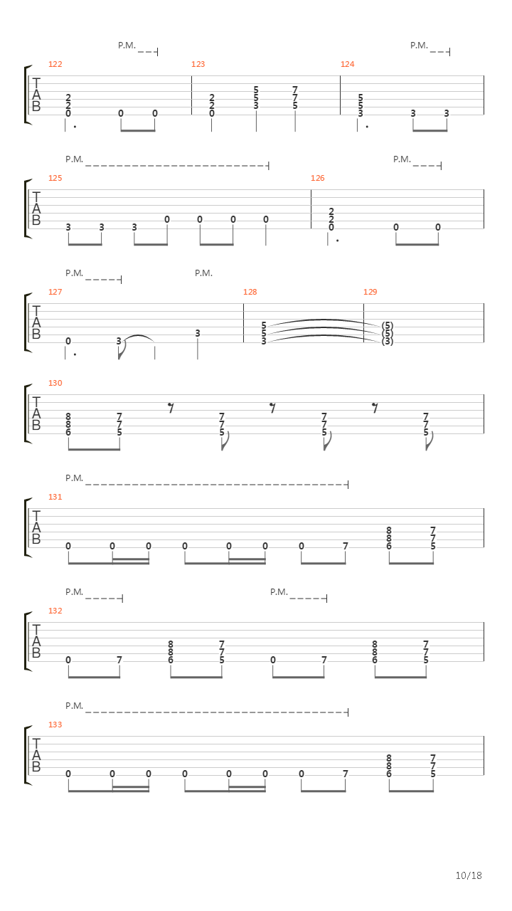 Battery(11)吉他谱