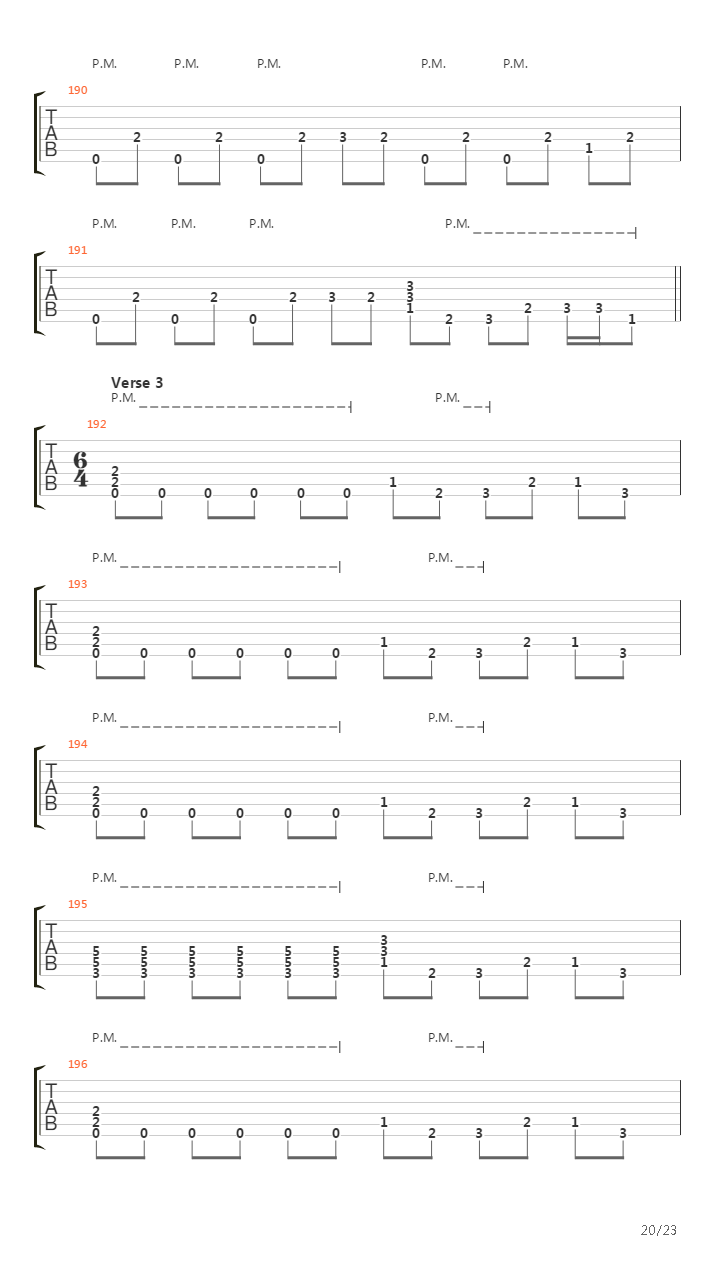 Blackened吉他谱