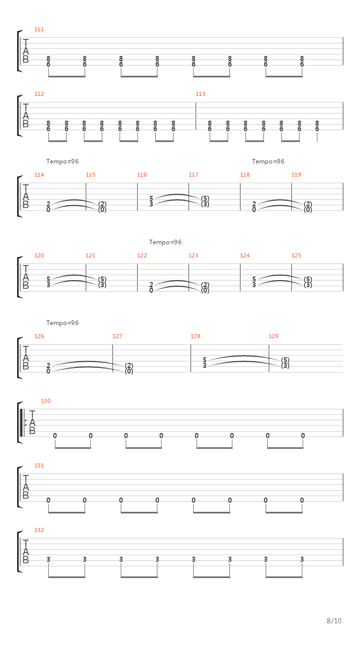 Blitzkrieg吉他谱