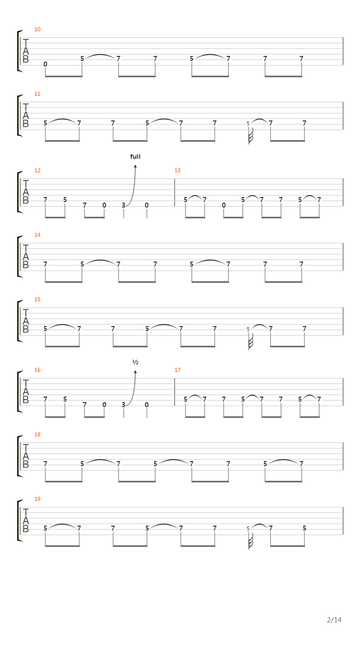 Bredfan吉他谱