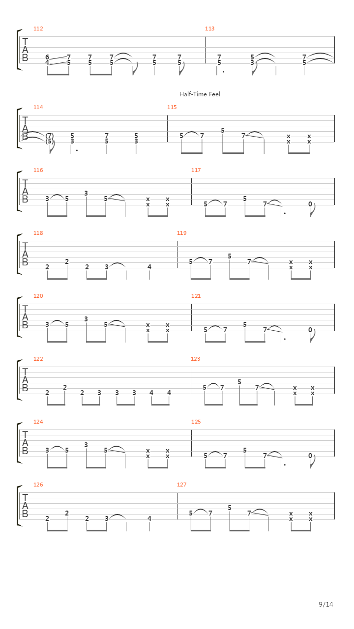 Bredfan吉他谱