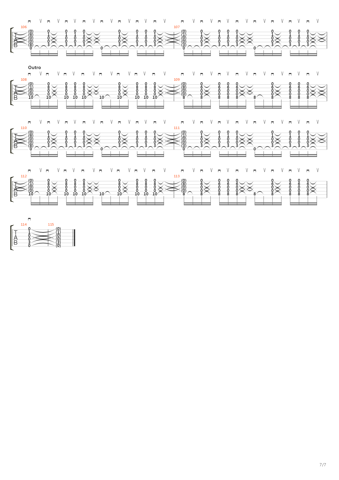 Til Kingdom Come吉他谱