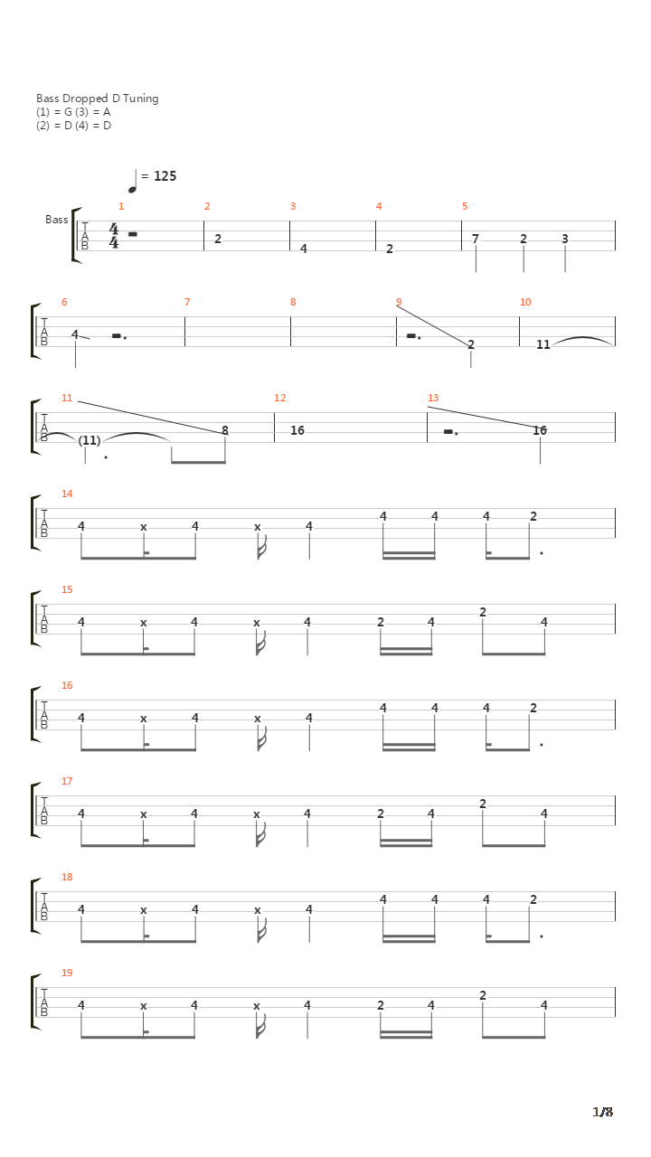 BECK(摇滚新乐团) - Brainstorm吉他谱