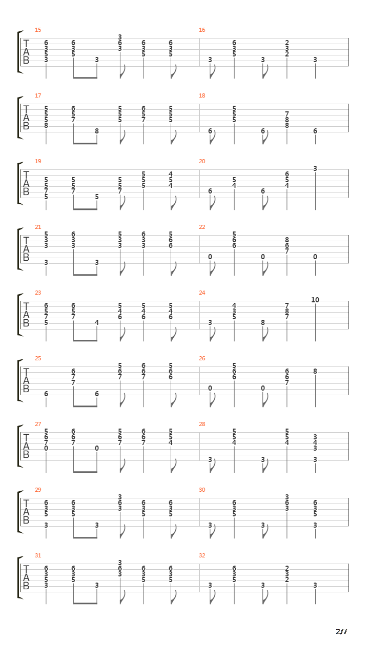 Bleach(死神) - Going Home (Sorcerian Bossa Nova Mix)吉他谱