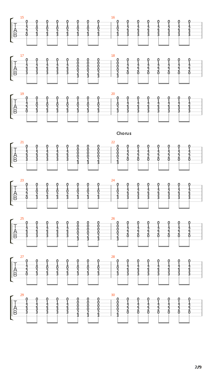 Part Of Me吉他谱