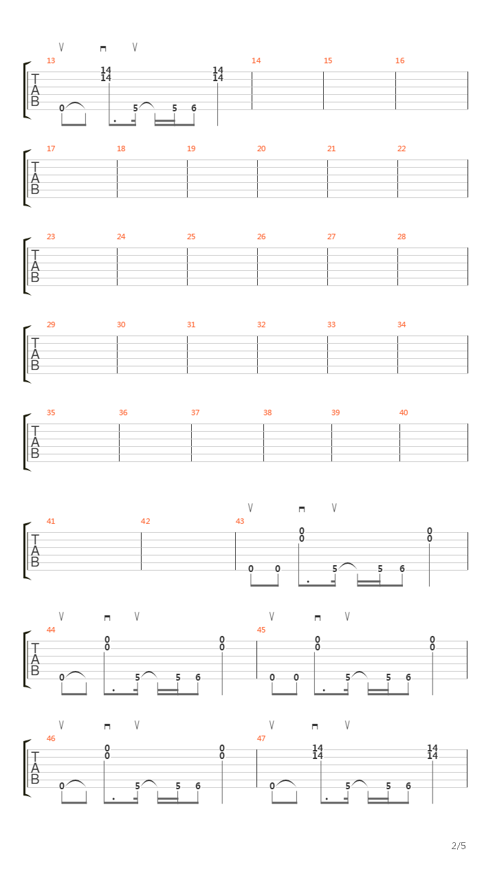 Ashamed吉他谱
