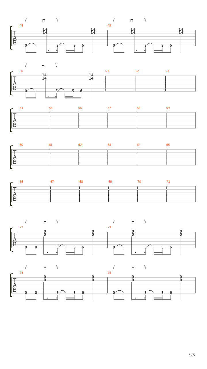 Ashamed吉他谱