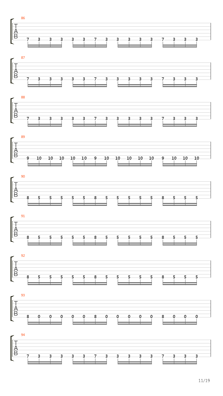 Assassin吉他谱