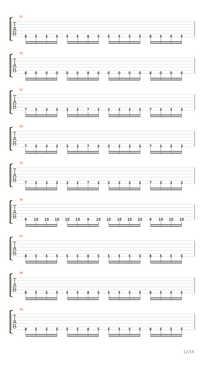 Assassin吉他谱