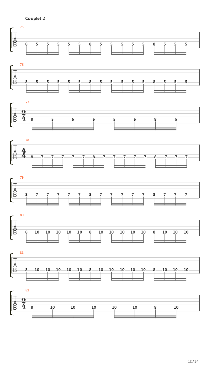 Assassin吉他谱