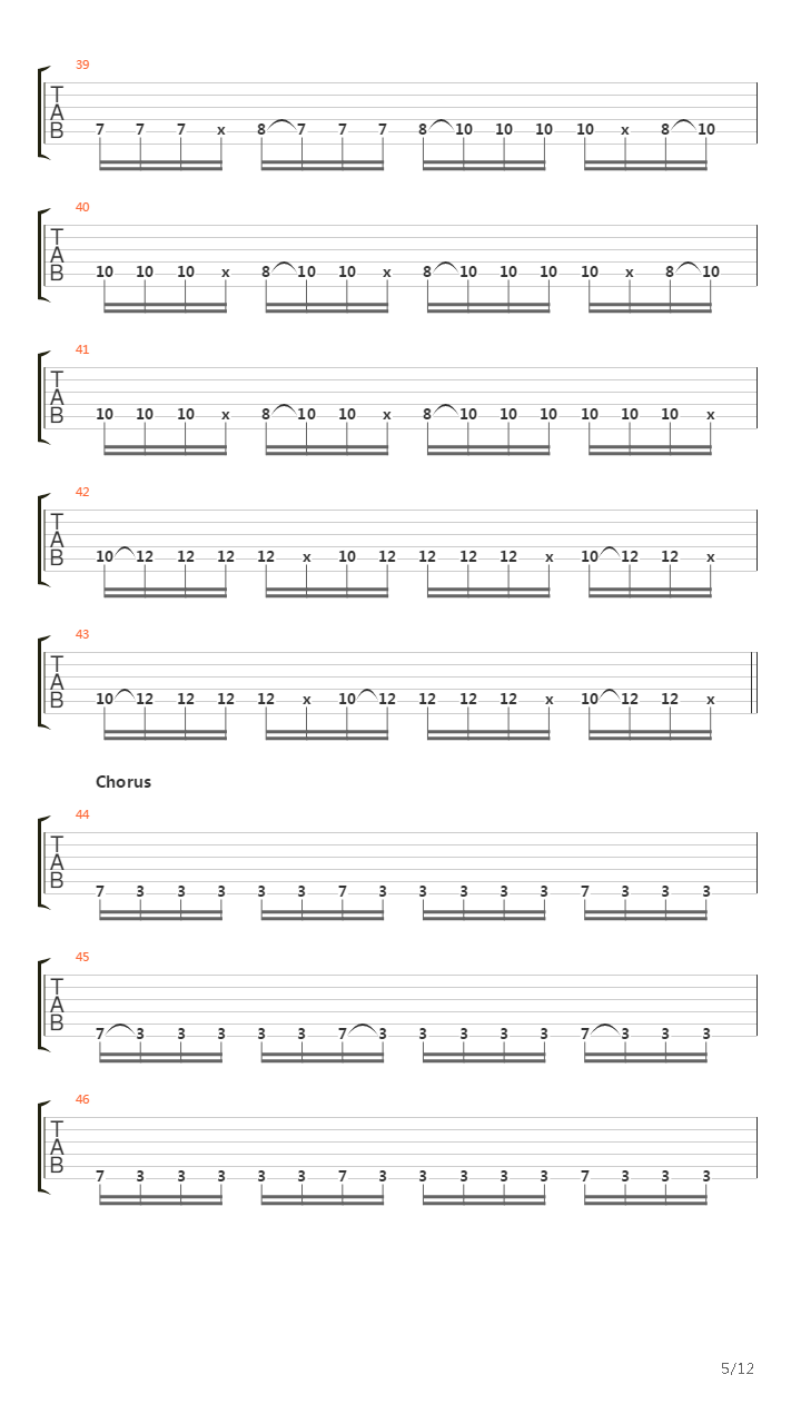 Assassin吉他谱