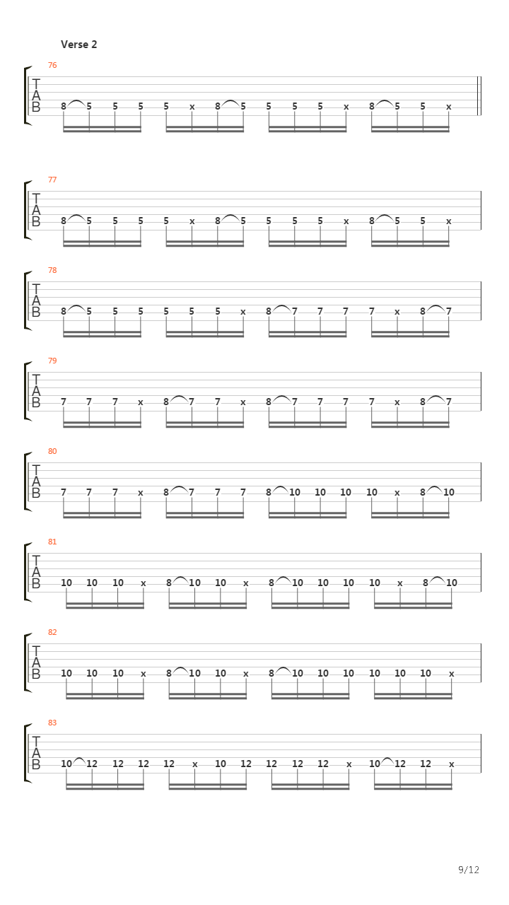 Assassin吉他谱