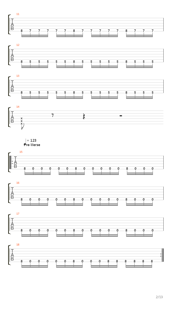 Assassin吉他谱