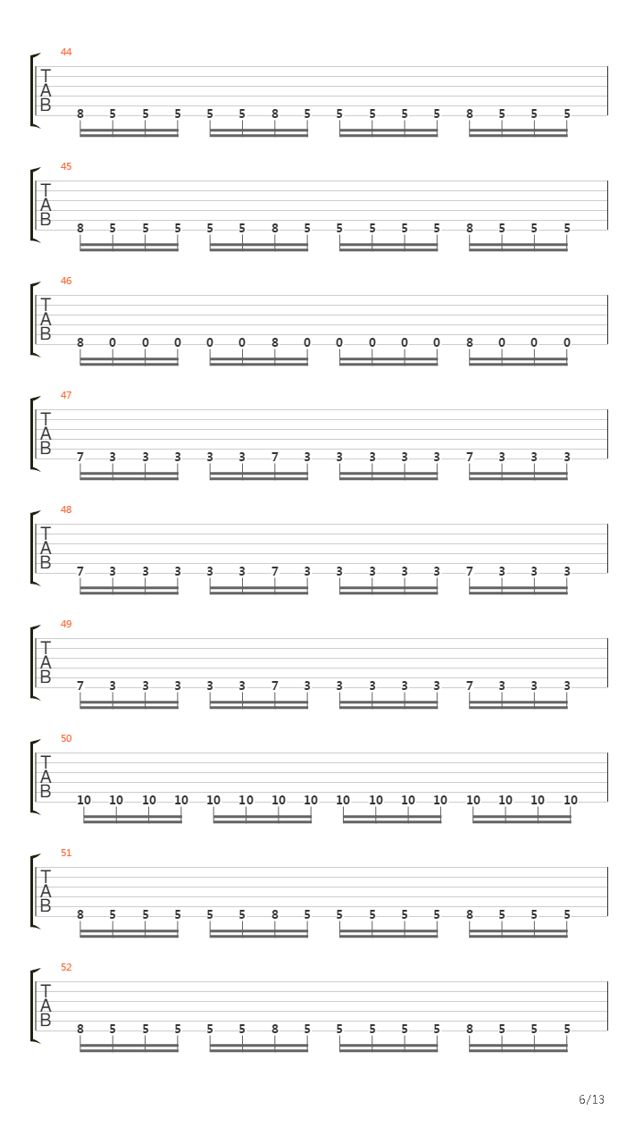 Assassin吉他谱