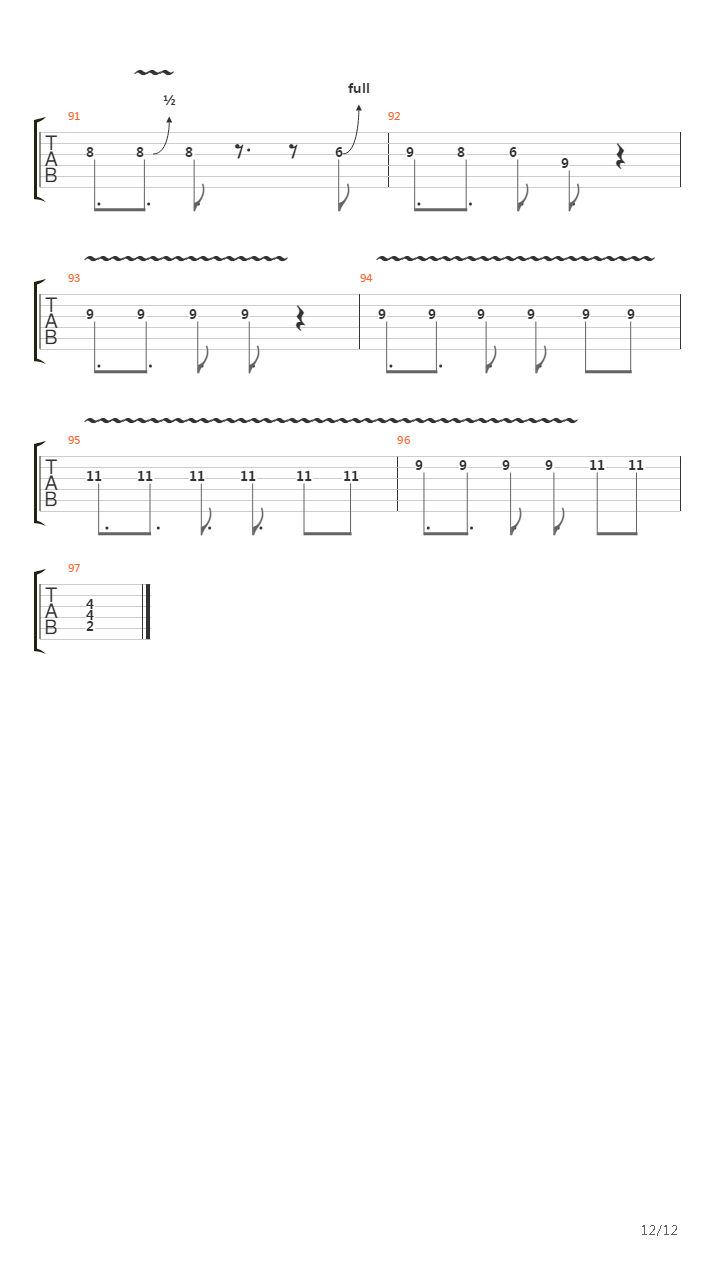 Des吉他谱