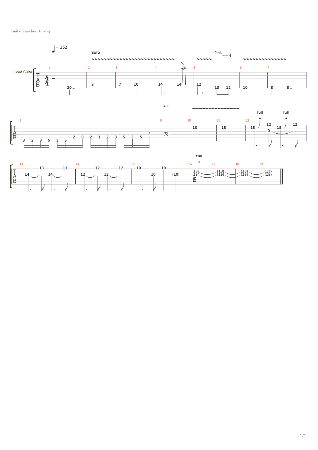 Guiding Light吉他谱