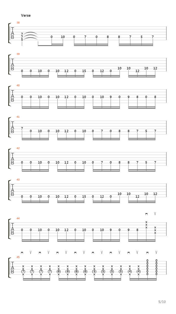 Hysteria吉他谱