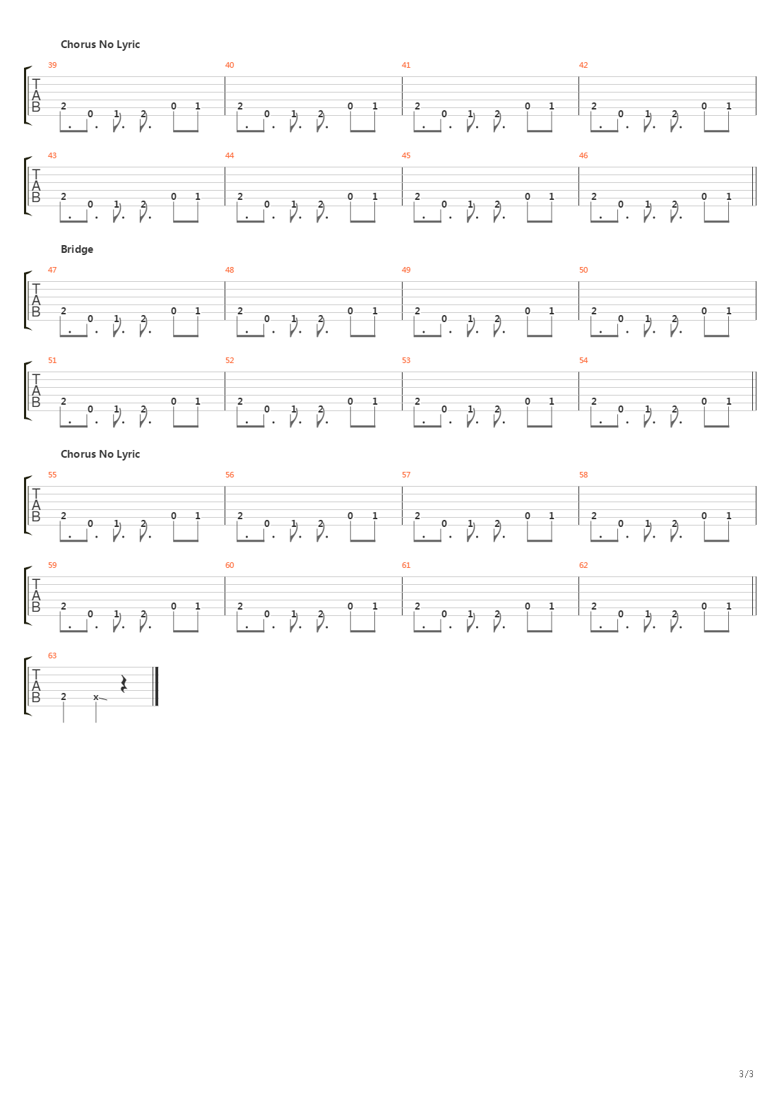 Minimum吉他谱