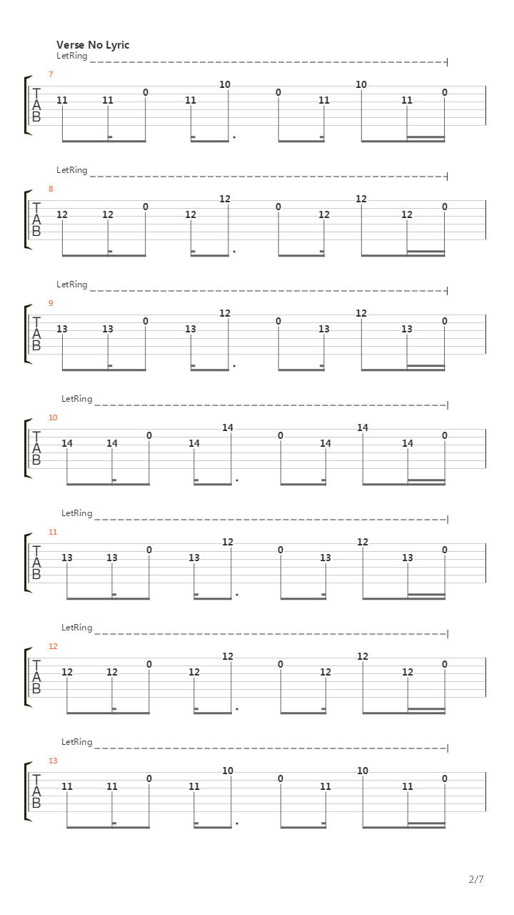 Minimum吉他谱