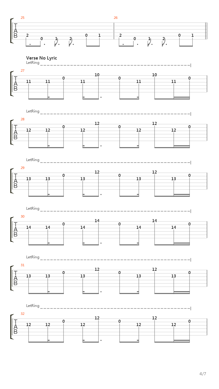 Minimum吉他谱