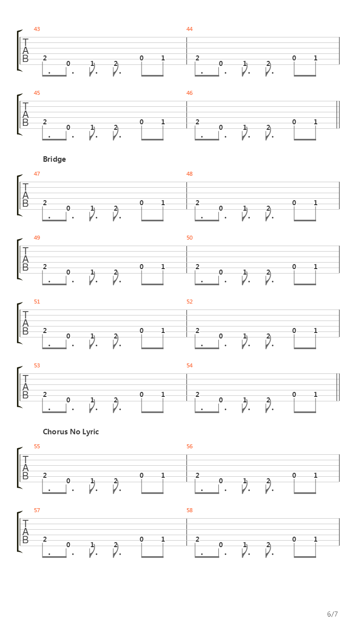 Minimum吉他谱