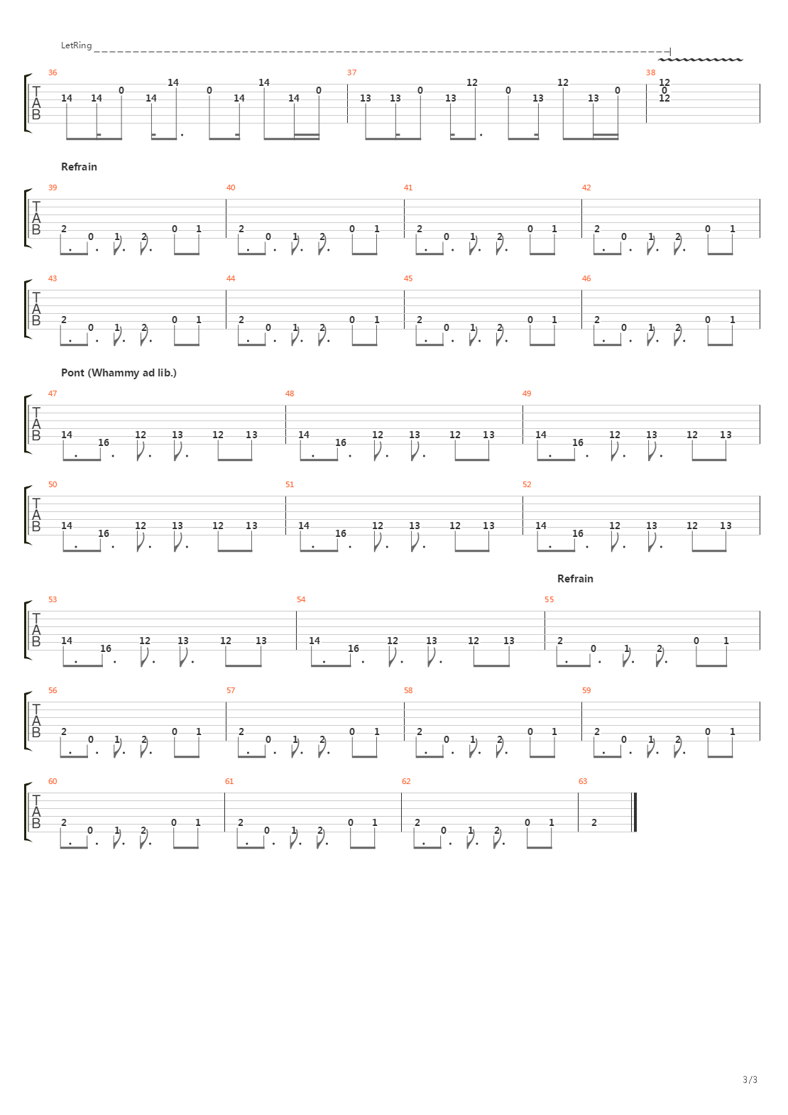 Minimum吉他谱