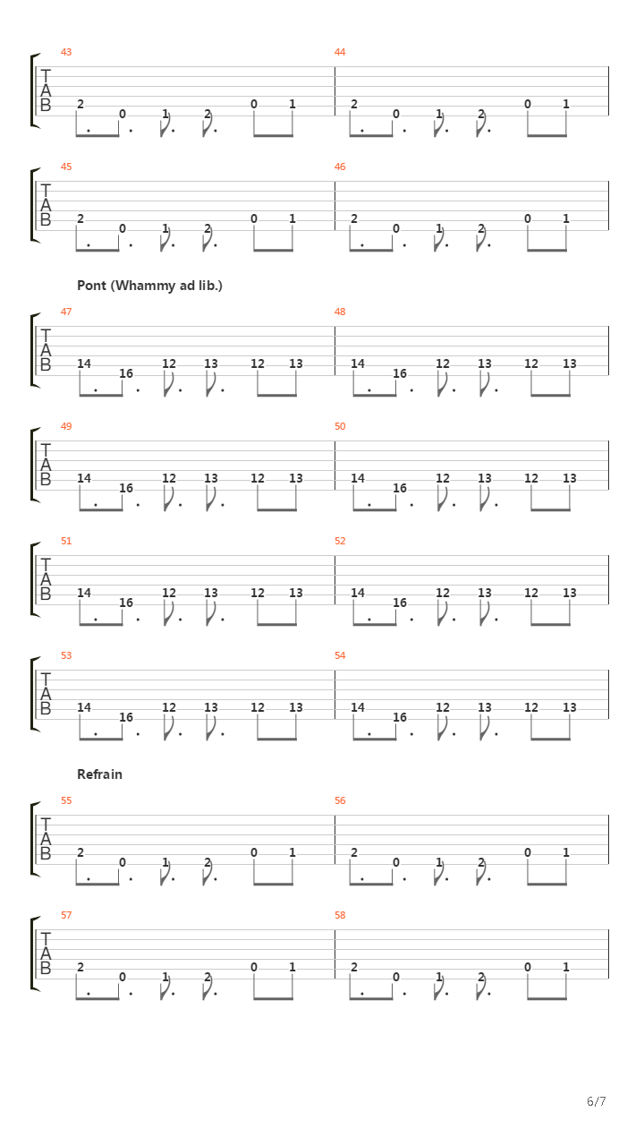 Minimum吉他谱