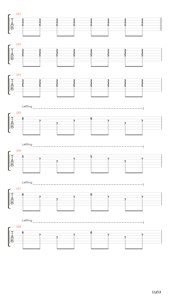 Mk Ultra吉他谱