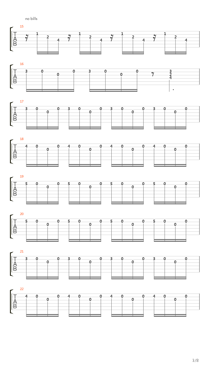 Screenager吉他谱