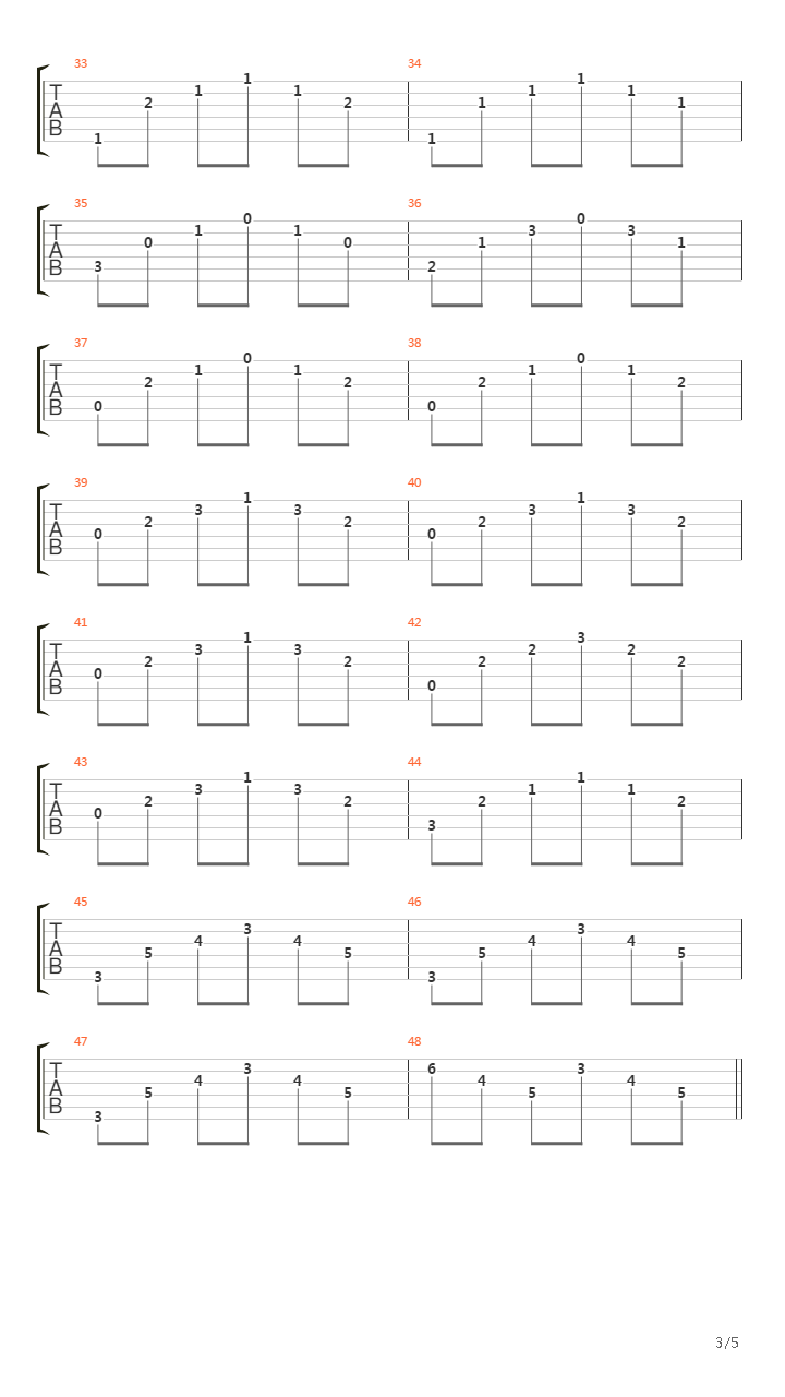 Soldiers Poem吉他谱