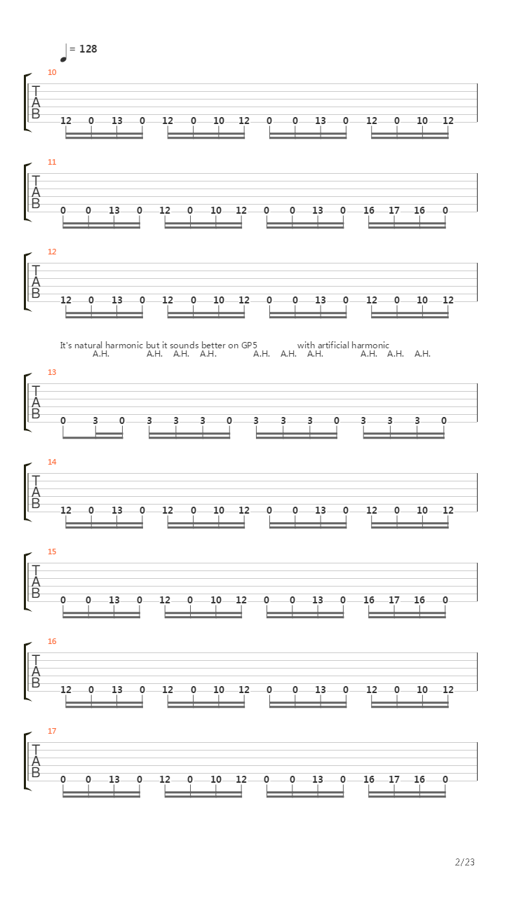 Stockholm Syndrome吉他谱