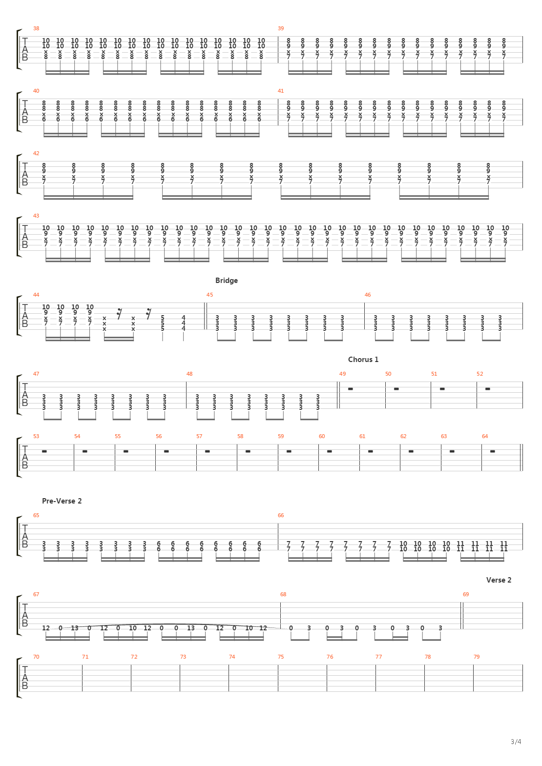 Stockholm Syndrome吉他谱