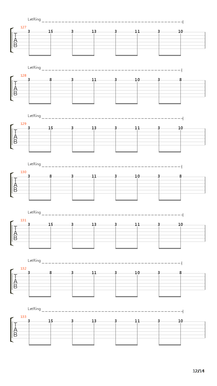 The 2nd Law Isolated System吉他谱