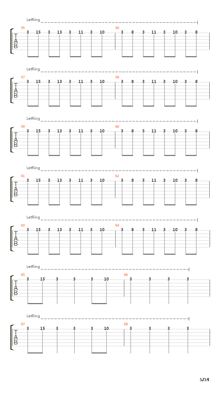 The 2nd Law Isolated System吉他谱