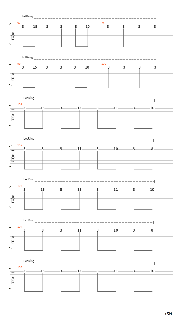 The 2nd Law Isolated System吉他谱