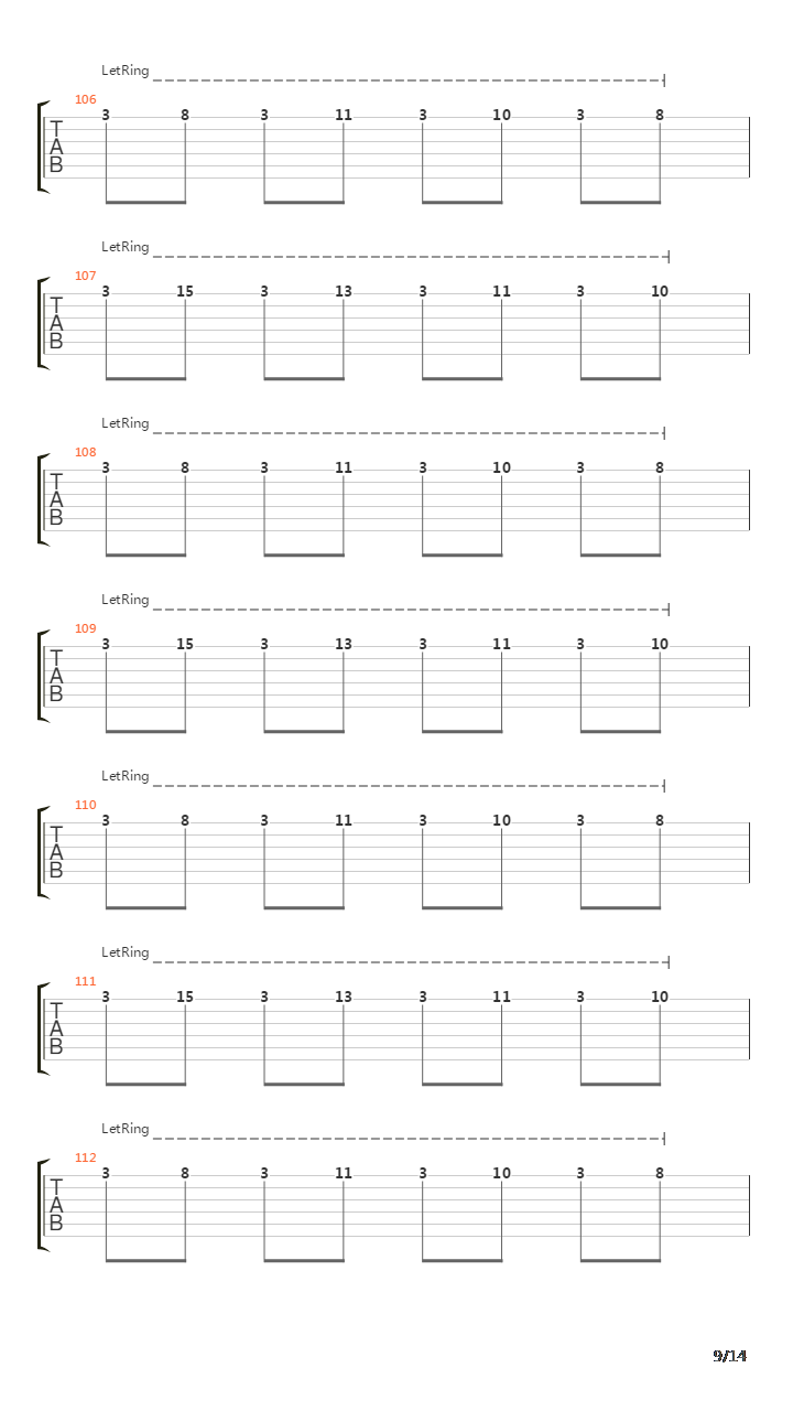 The 2nd Law Isolated System吉他谱