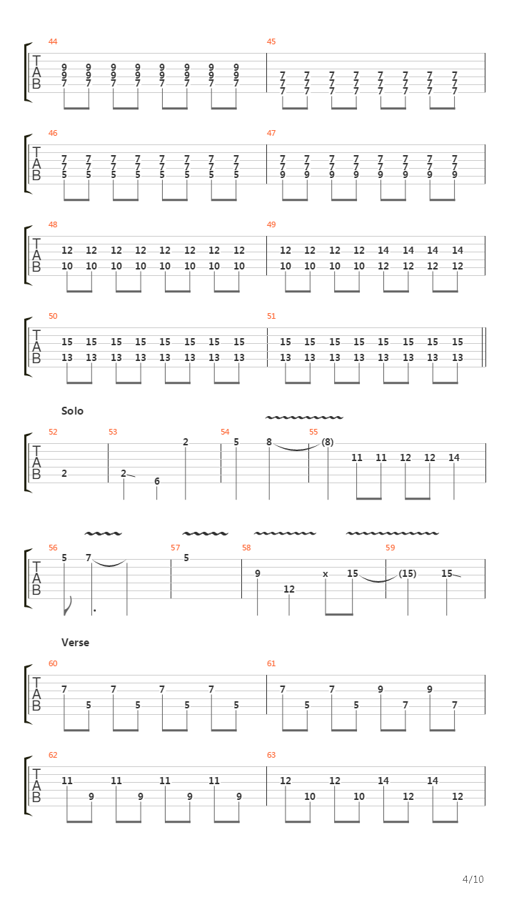 Tsp吉他谱