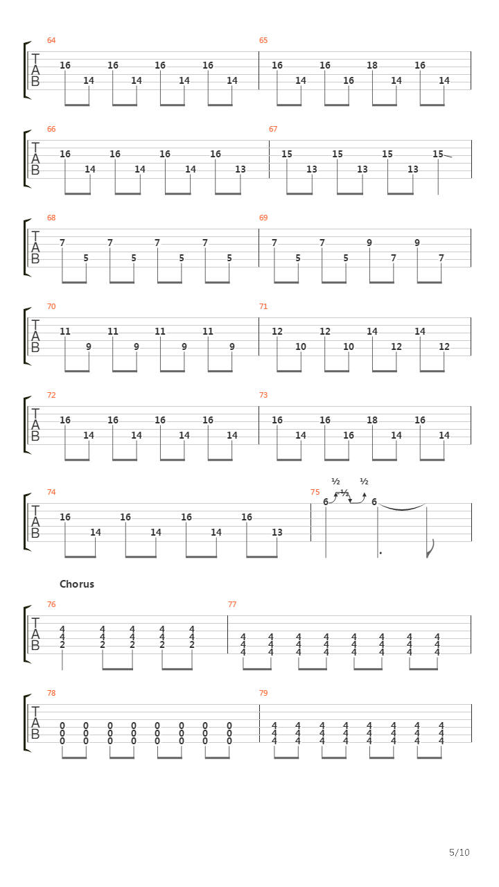 Tsp吉他谱
