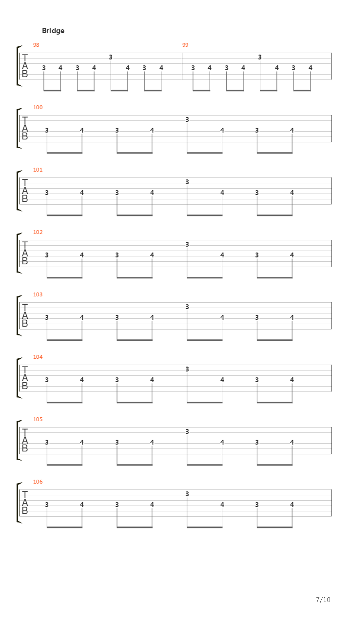 Tsp吉他谱
