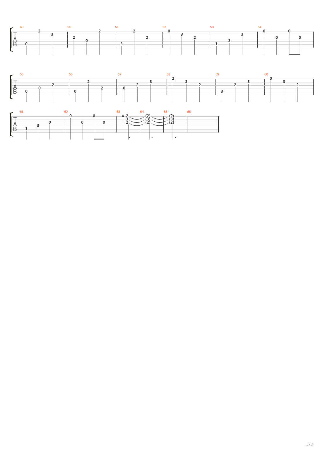 Eclipse吉他谱