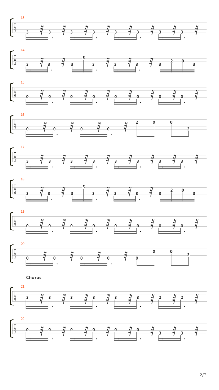 Learning To Fly吉他谱