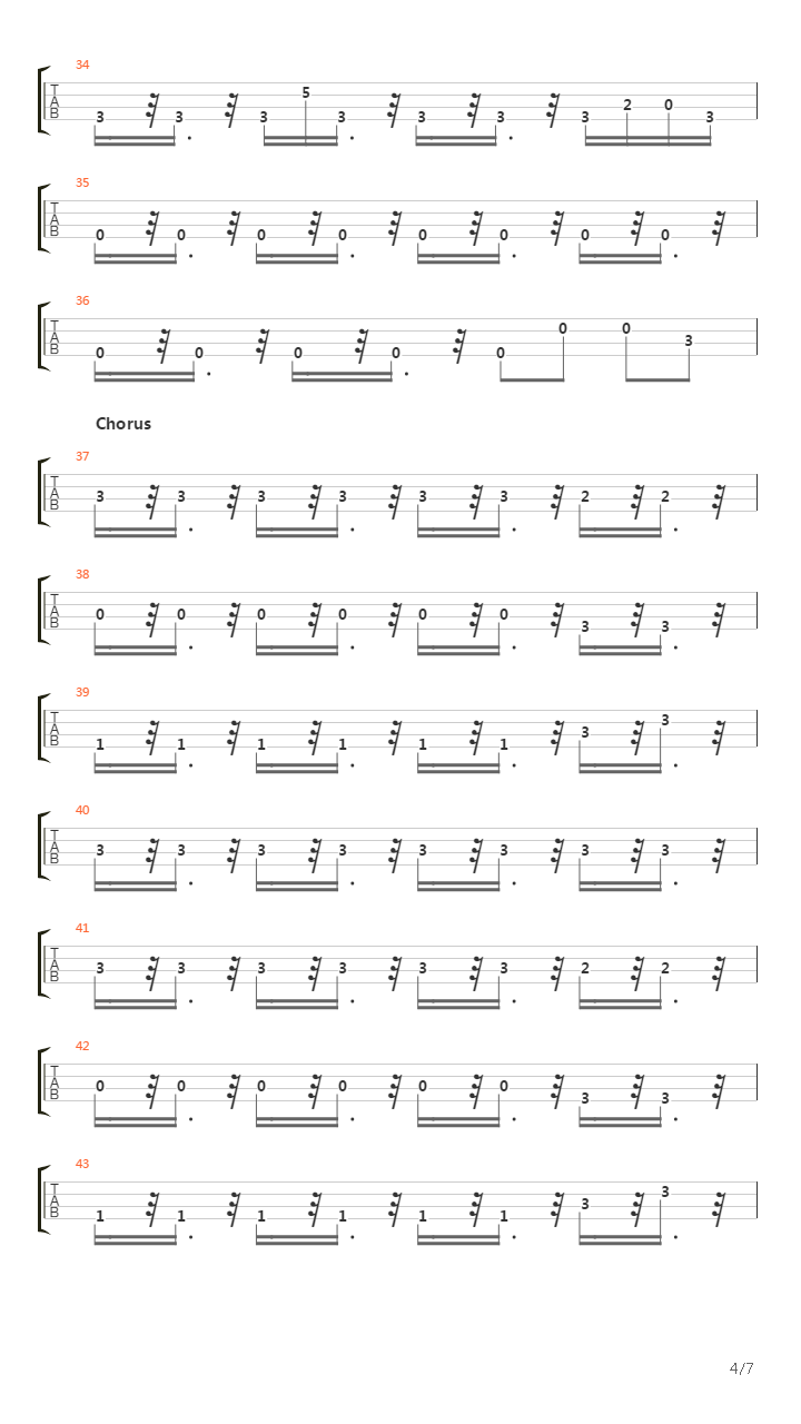 Learning To Fly吉他谱