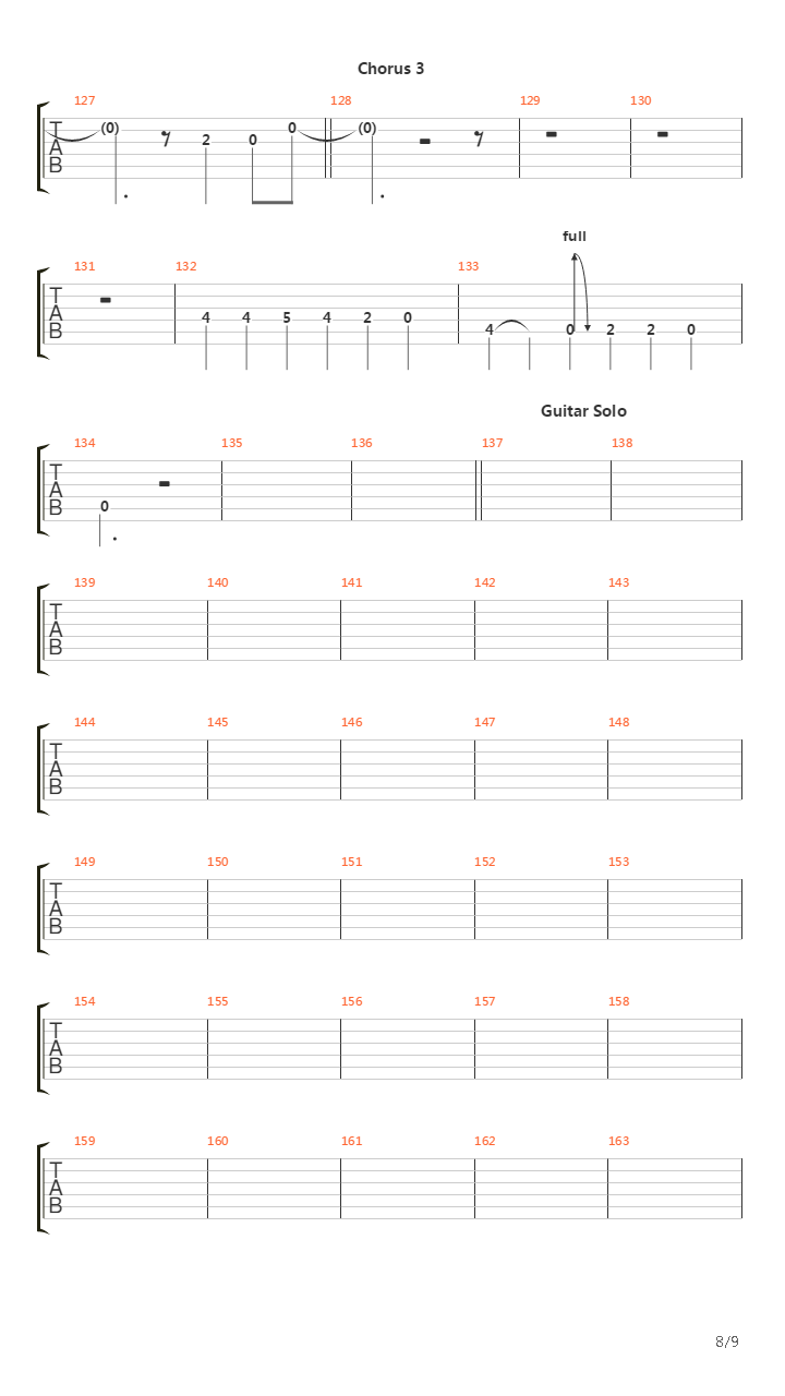 Poles Apart吉他谱