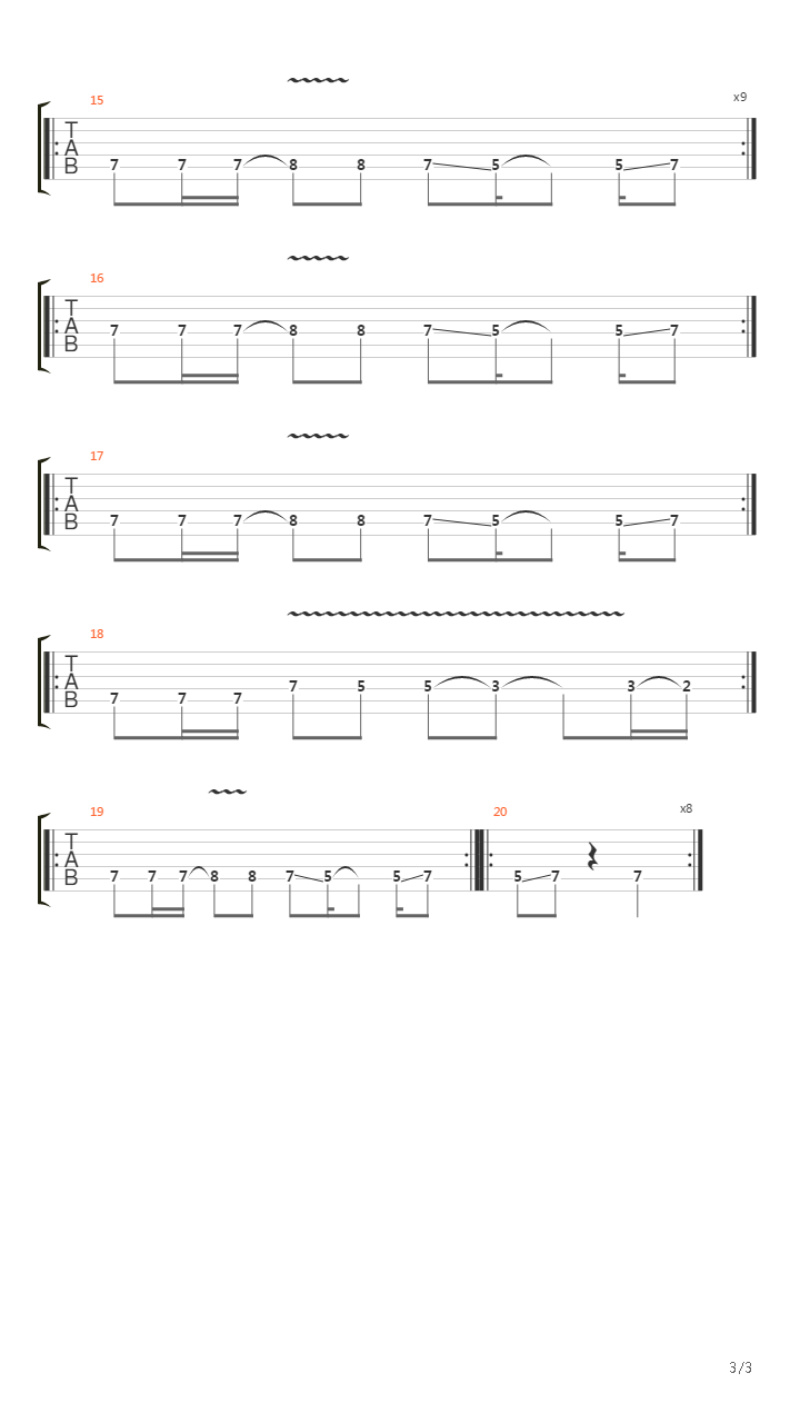 Set The Controls For The Heart Of The Sun吉他谱