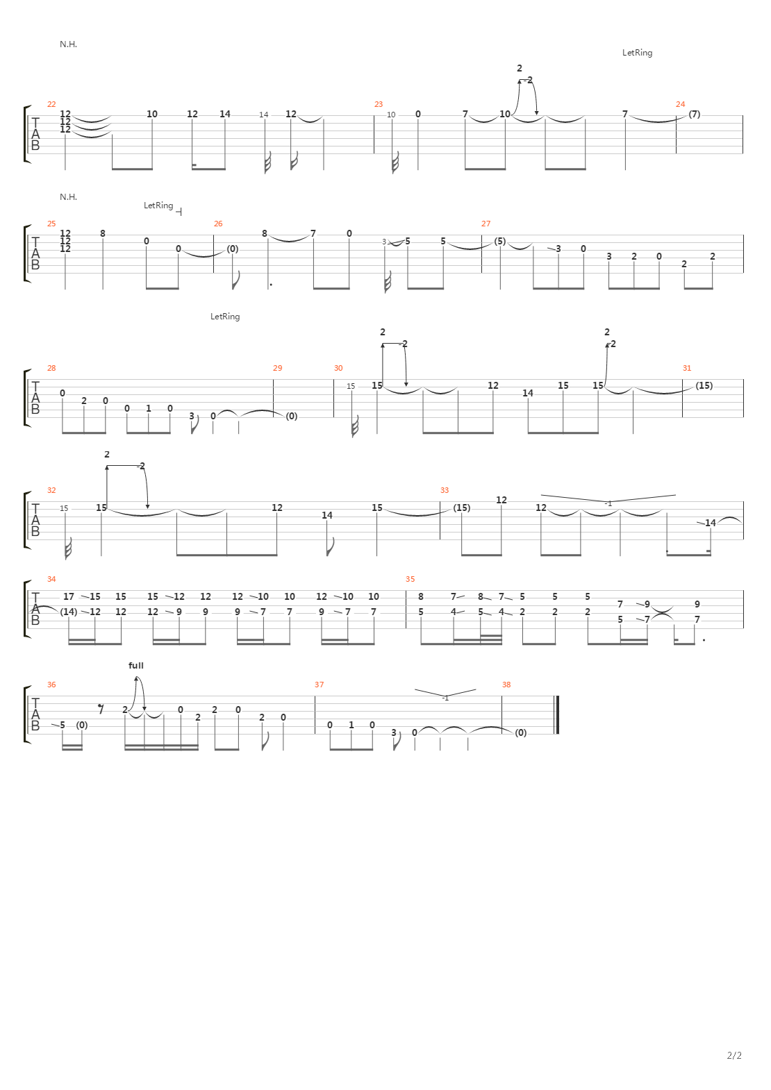 Signs Of Life吉他谱